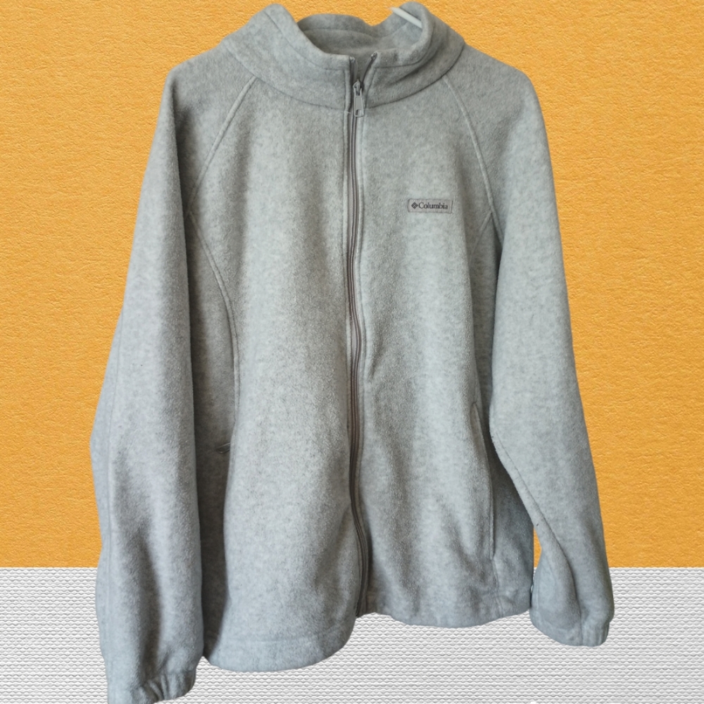 Men's size 2XL Columbia zip up fleece jacket